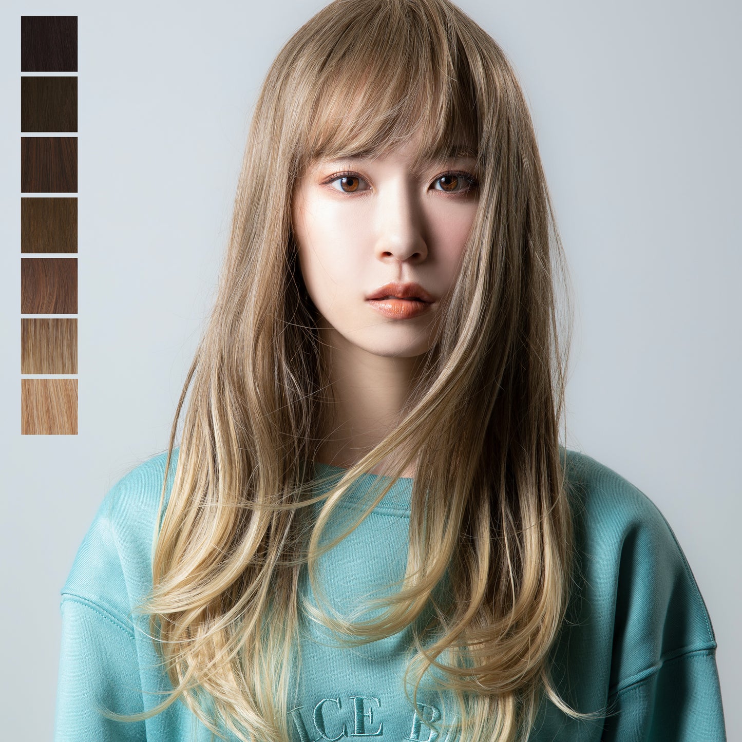 ロングレイヤードカール フルウィッグ